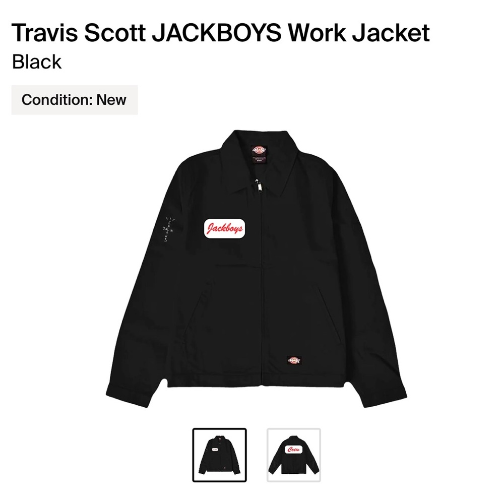 Travis Scott JACKBOYS Work Jacket